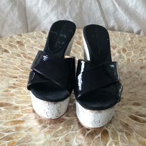 Bettye Mueller platform wedge